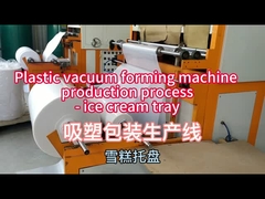 Lunch Box Máy tạo chân không 100m3/h Tỷ lệ dòng chảy 0-300°C Nhiệt độ 1220*710mm Max Forming Area