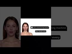 Máy tạo hình nhựa nhỏ máy tạo hình chân không máy tính để bàn