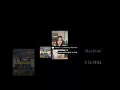 Máy sản xuất ly nhựa tự động hoàn toàn, sản lượng cao