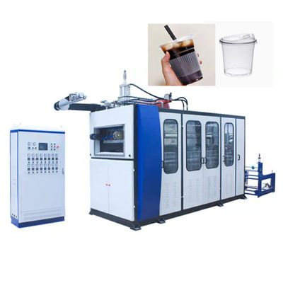 Máy hình nhiệt hoàn toàn tự động máy làm cốc bằng nhựa hiệu quả cao
