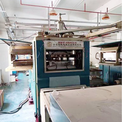 Được sử dụng 8000kg Cup Thermoforming Machine với Max Forming Width 750mm