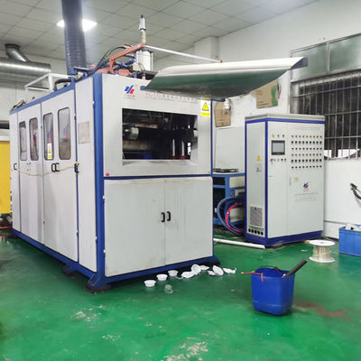 Các cốc nhựa dùng một lần được làm bằng máy hình nhiệt nhựa chất lượng cao