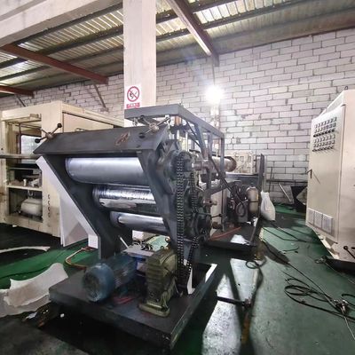 Sử dụng nhựa vật nuôi Abs Bảng Extrusion Line PLC Control
