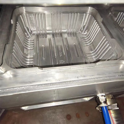 Hộp trái cây nhựa thermforming khuôn cho áp suất dương âm bốn trạm máy