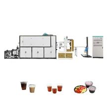 Sử dụng máy Guangdong thực phẩm máy làm cốc một lần dùng cốc cà phê máy làm cốc nhựa