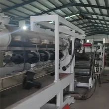 33 1 Máy đẩy tấm nhựa vít với hệ thống điều khiển PLC và đệm đẩy tùy chỉnh