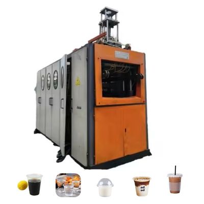 730 * 420mm khu vực tạo hình Máy làm cốc nhựa cho cốc cà phê PP và cốc đồ uống lạnh PET
