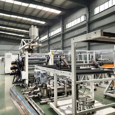 Máy ép nhựa công suất cao với vít và đập tùy chỉnh được điều khiển bởi hệ thống PLC
