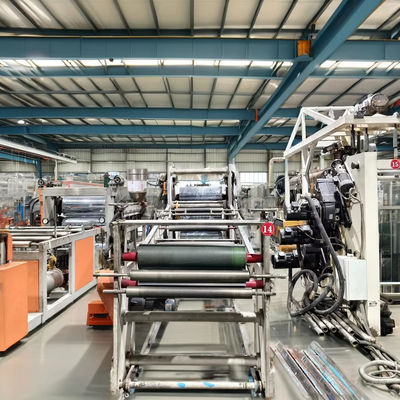 Máy ép nhựa liên tục Hệ thống làm mát bằng nước Máy ép vít đơn