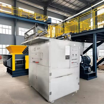Hệ thống điều khiển nút Máy nghiền nhựa thép không gỉ để nghiền và tái chế