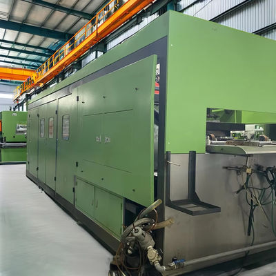 Máy đúc nhiệt nhựa tốc độ cao Máy tích hợp áp suất tích cực và âm ba trạm