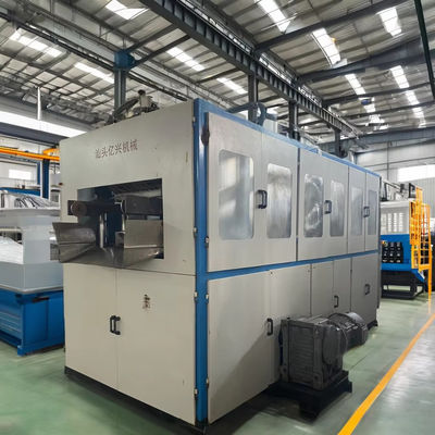 HMI Hoạt động Máy tạo nhiệt nhựa Điện động cơ 11kw Máy làm cốc dùng một lần