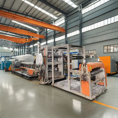 Được sử dụng Hiệu quả sản xuất cao và dịch vụ bán hàng suốt đời pp máy ép nhựa máy ép nhựa