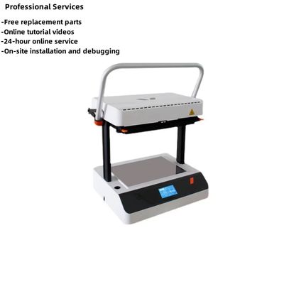 Máy hình thành chân không tự động 3d nhẹ 10kg cho các sản phẩm nhựa nhỏ với chiều cao hình thành tối đa mm 200 mm