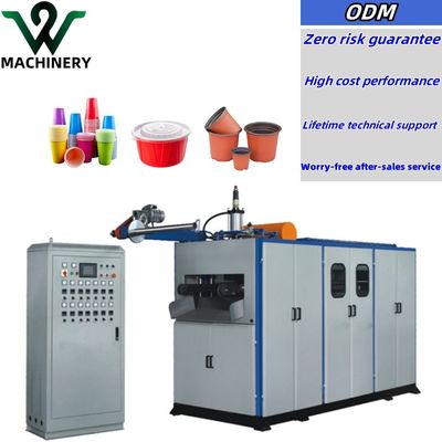 Máy tạo nhiệt nhựa tốc độ cao máy làm cốc nhựa