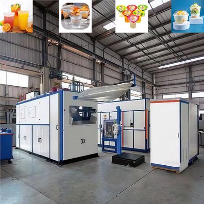 Máy làm nồi hoa nhựa sử dụng hoàn toàn tự động
