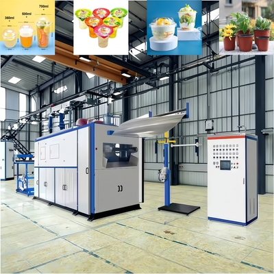 Máy làm cốc nhựa sử dụng hoàn toàn tự động chi phí thấp