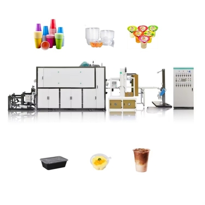 Máy làm cốc đựng nước sốt nhựa hiệu quả cao Máy làm cốc thạch nhựa
