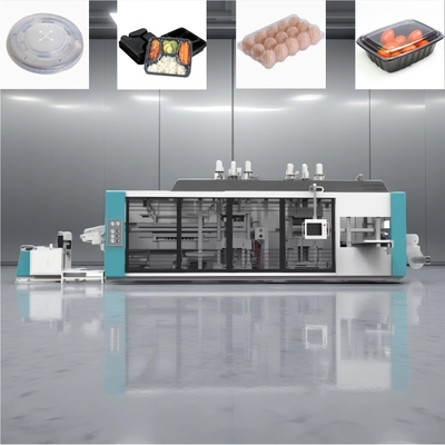 Máy tạo nhiệt nhựa hoàn toàn tự động cho thùng chứa thực phẩm